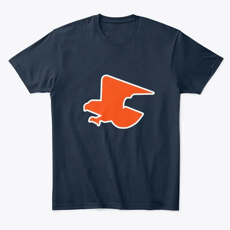 Orange Retro War Eagle 