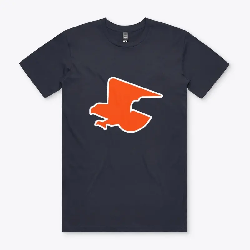 Orange Retro War Eagle 