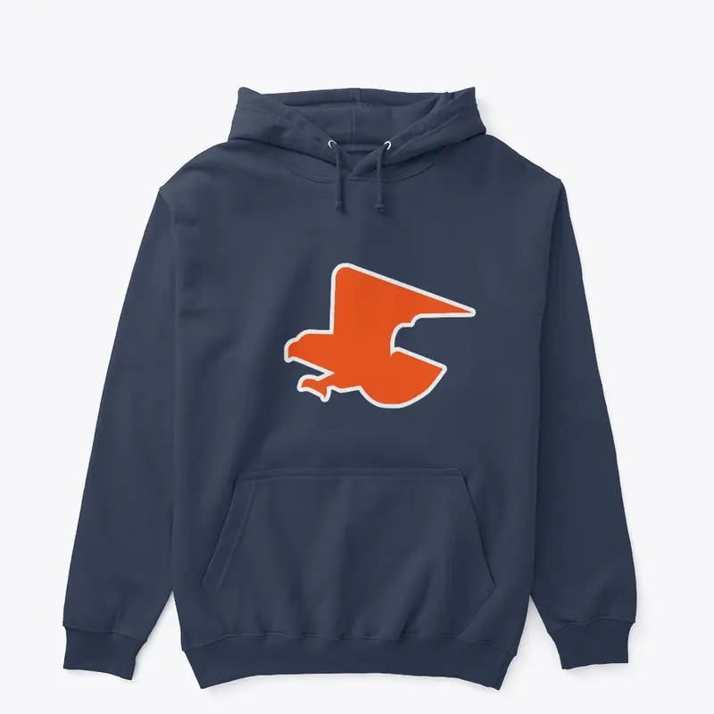 Orange Retro War Eagle 